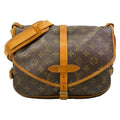 Louis Vuitton Shoulder Bag Monogram Saumur 30