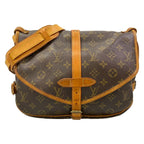 Louis Vuitton Shoulder Bag Monogram Saumur 30