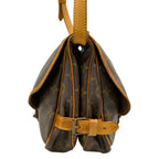 Louis Vuitton Shoulder Bag Monogram Saumur 30 — view 4