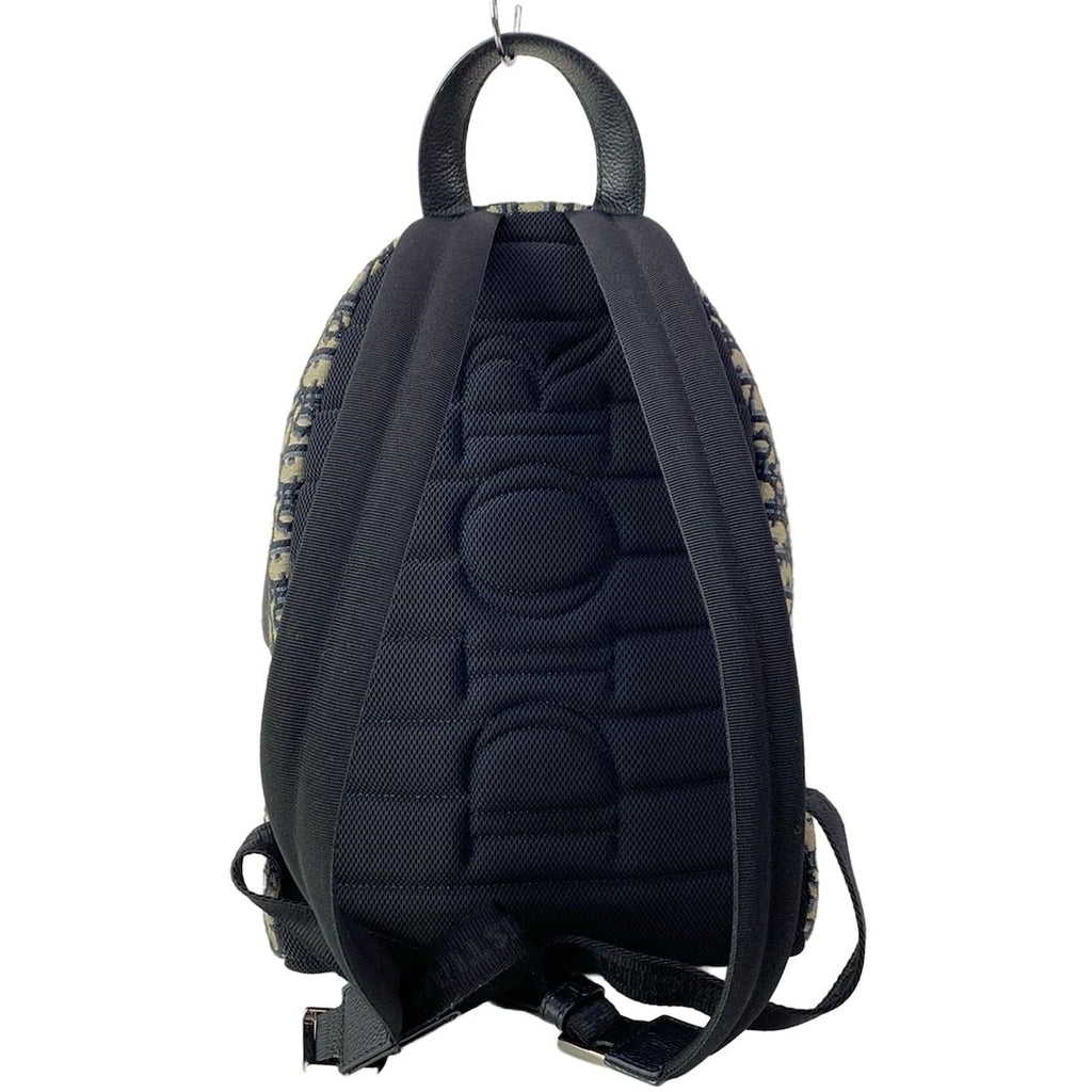 Dior Backpack Kids Rider Beige Dark Navy Blue — view 3