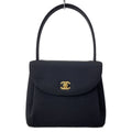 Chanel Black Mini Bag Gold Turnlock