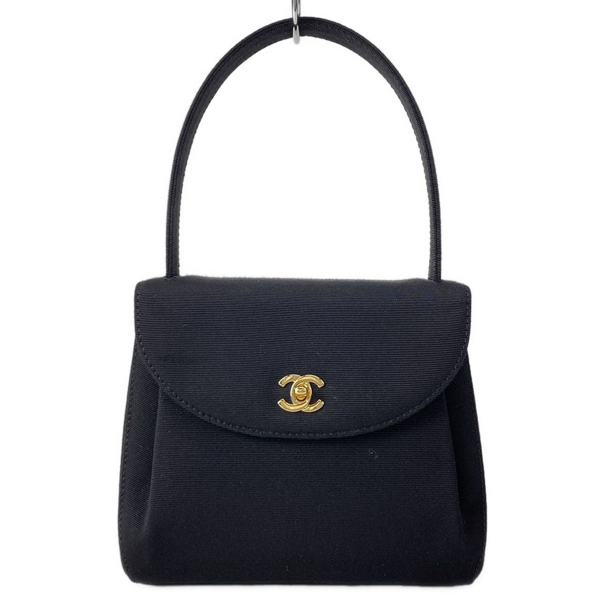 Chanel Black Mini Bag Gold Turnlock