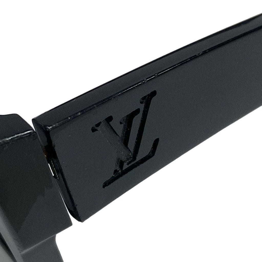 Louis Vuitton Sunglasses LV Crush Square Black Eyewear — view 8