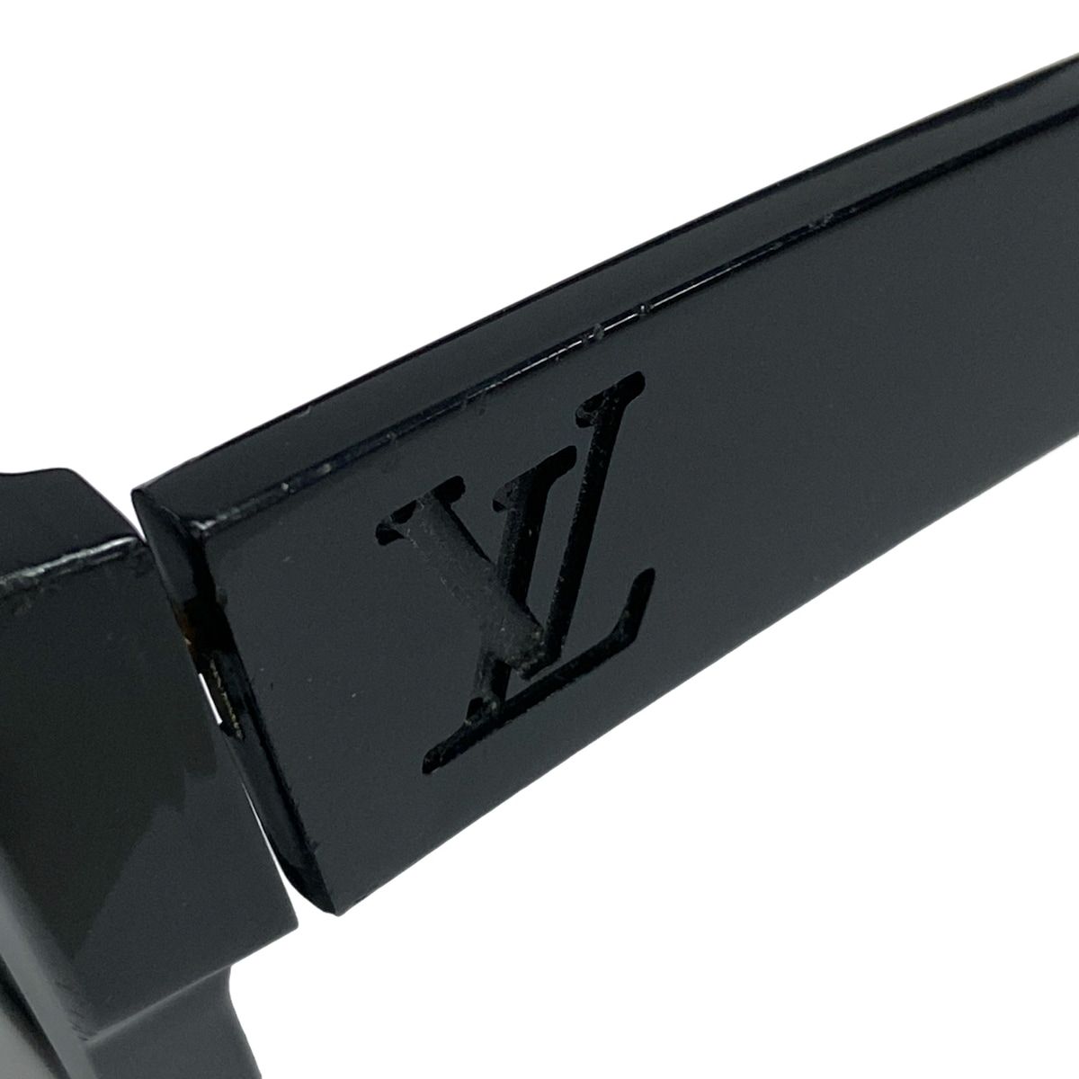 Louis Vuitton Sunglasses LV Crush Square Black Eyewear — view 8