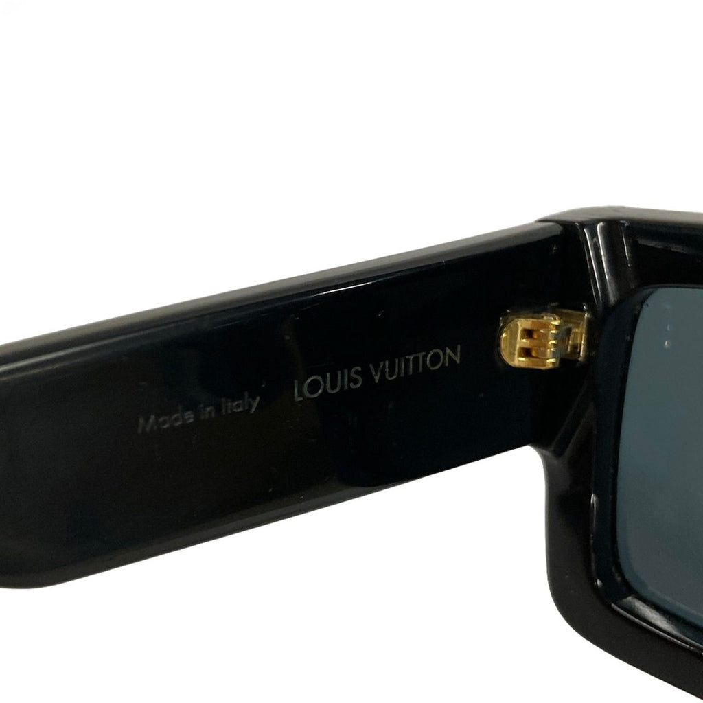 Louis Vuitton Sunglasses LV Crush Square Black Eyewear — view 4