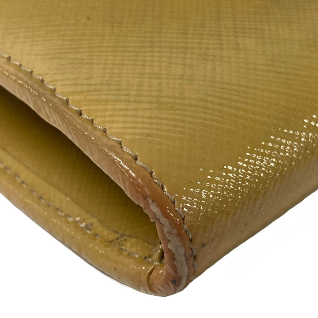 Prada Wallet Beige L-shaped Zipper Leather — view 6