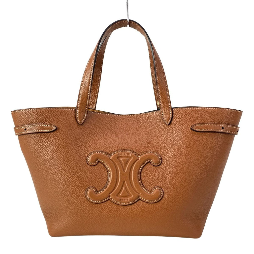 Celine Tote Bag Mini Cabas Anais Cuir Triomphe Tan