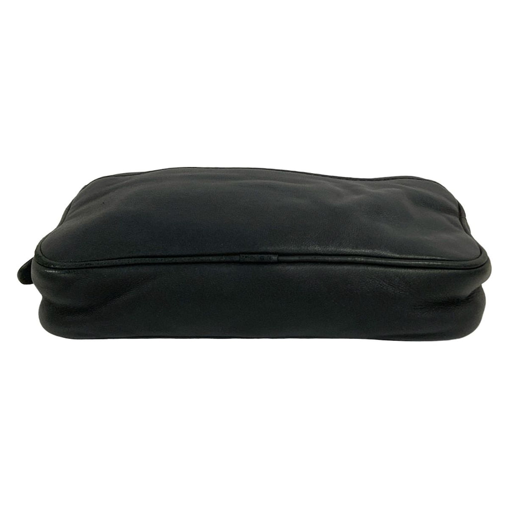 Bottega Veneta Pouch Black Leather — view 3