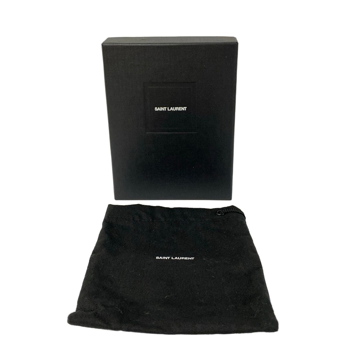 Saint Laurent Paris Trifold Wallet Red Leather — view 6