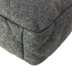 Chanel Shoulder Bag Chanel 19 Gray 2-Way Chain Wool — view 8