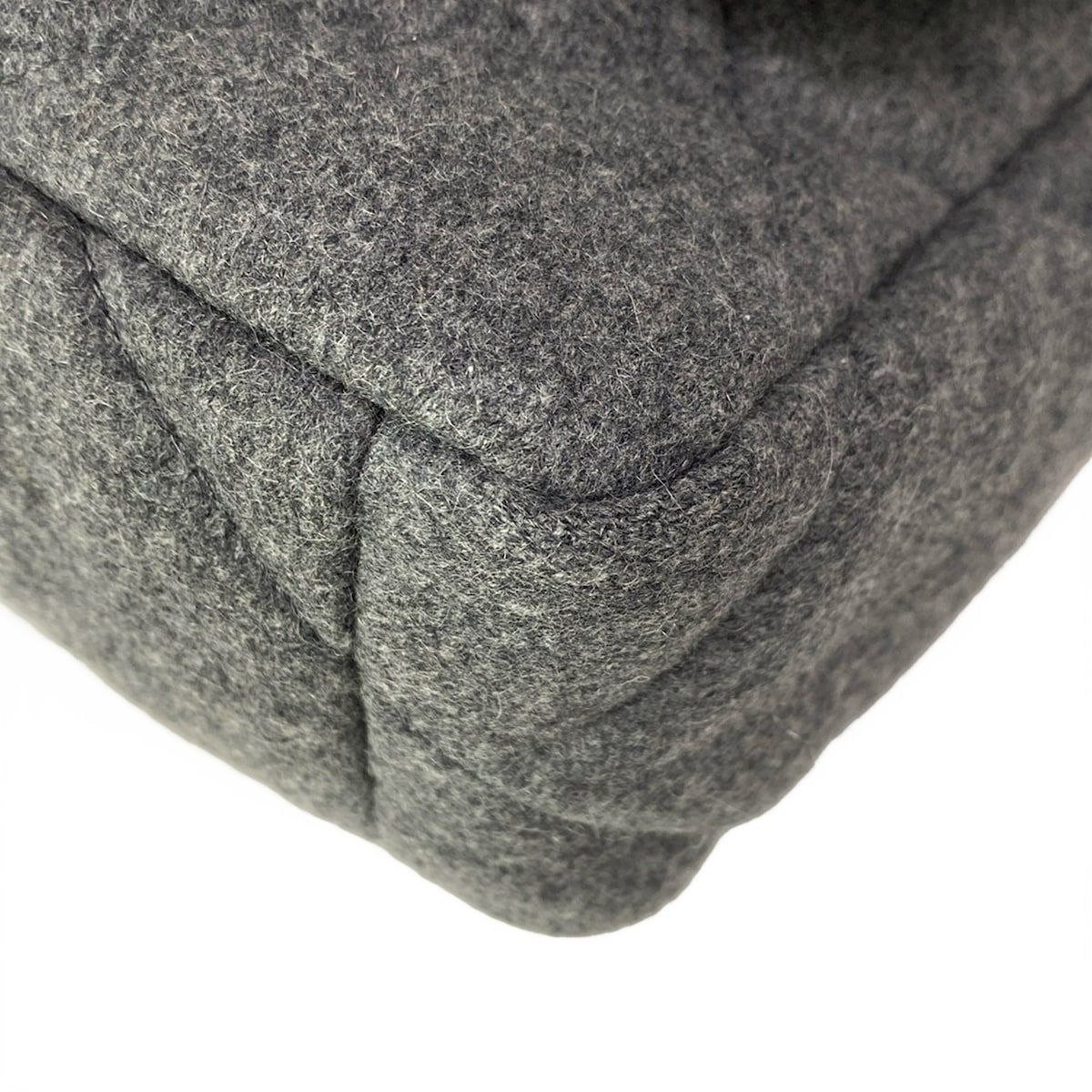 Chanel Shoulder Bag Chanel 19 Gray 2-Way Chain Wool — view 6