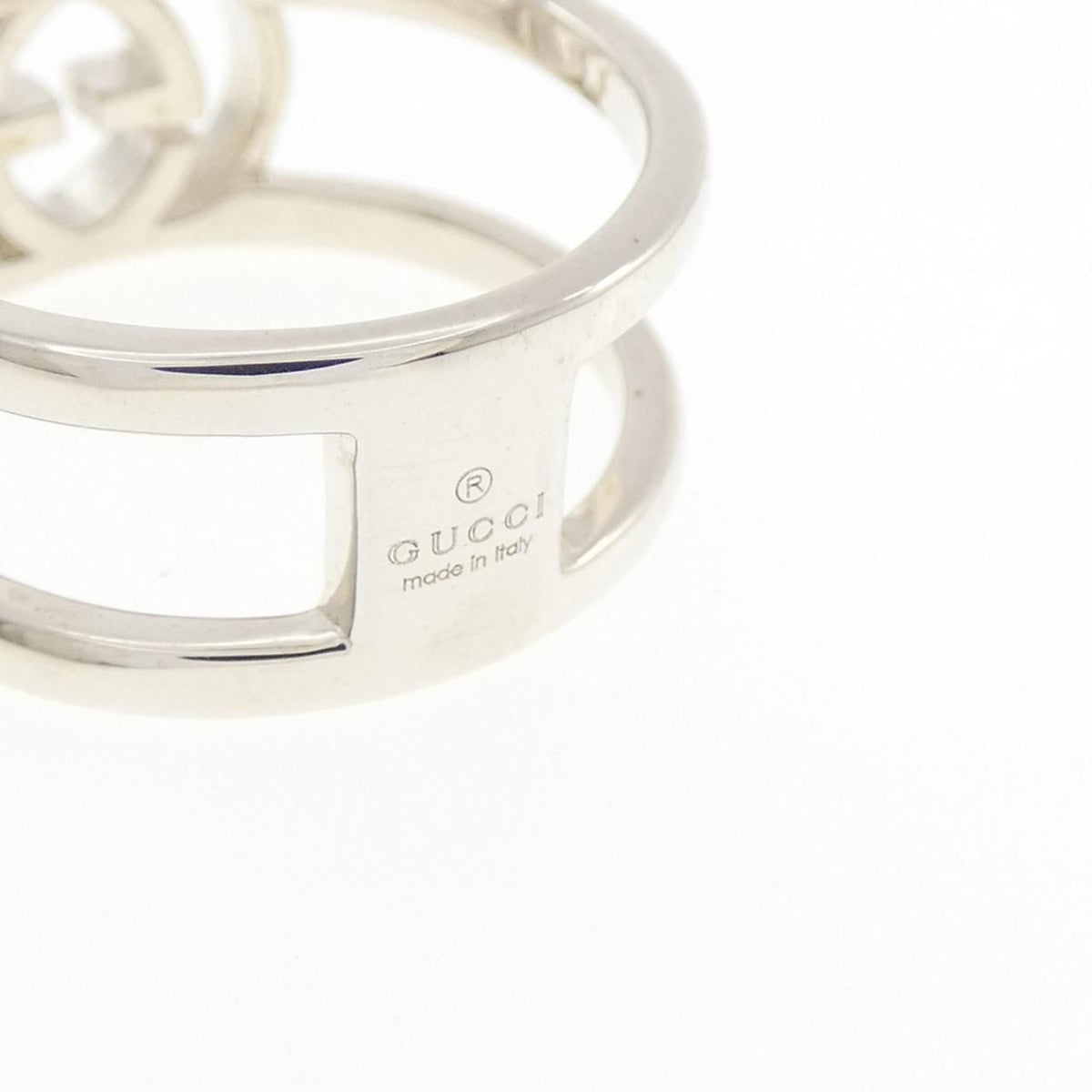 Gucci Interlocking G Wide Ring — view 4