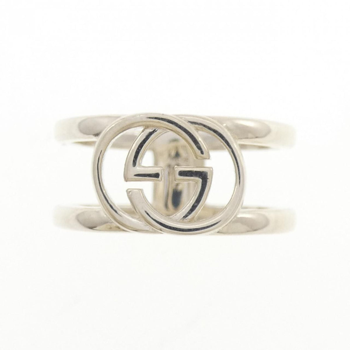 Gucci Interlocking G Wide Ring — view 2