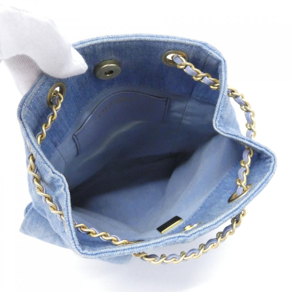 Chanel Backpack Blue — view 8