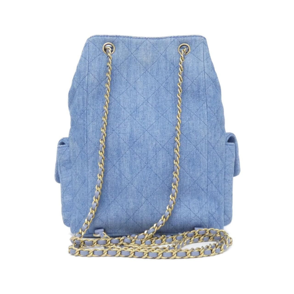 Chanel Backpack Blue — view 2