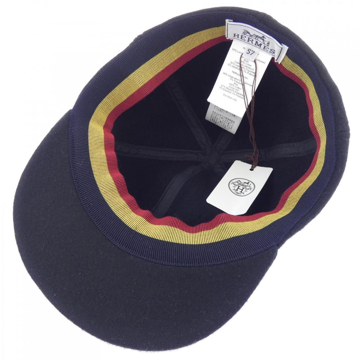 Hermes Lin Rocabar Cap Hat — view 5