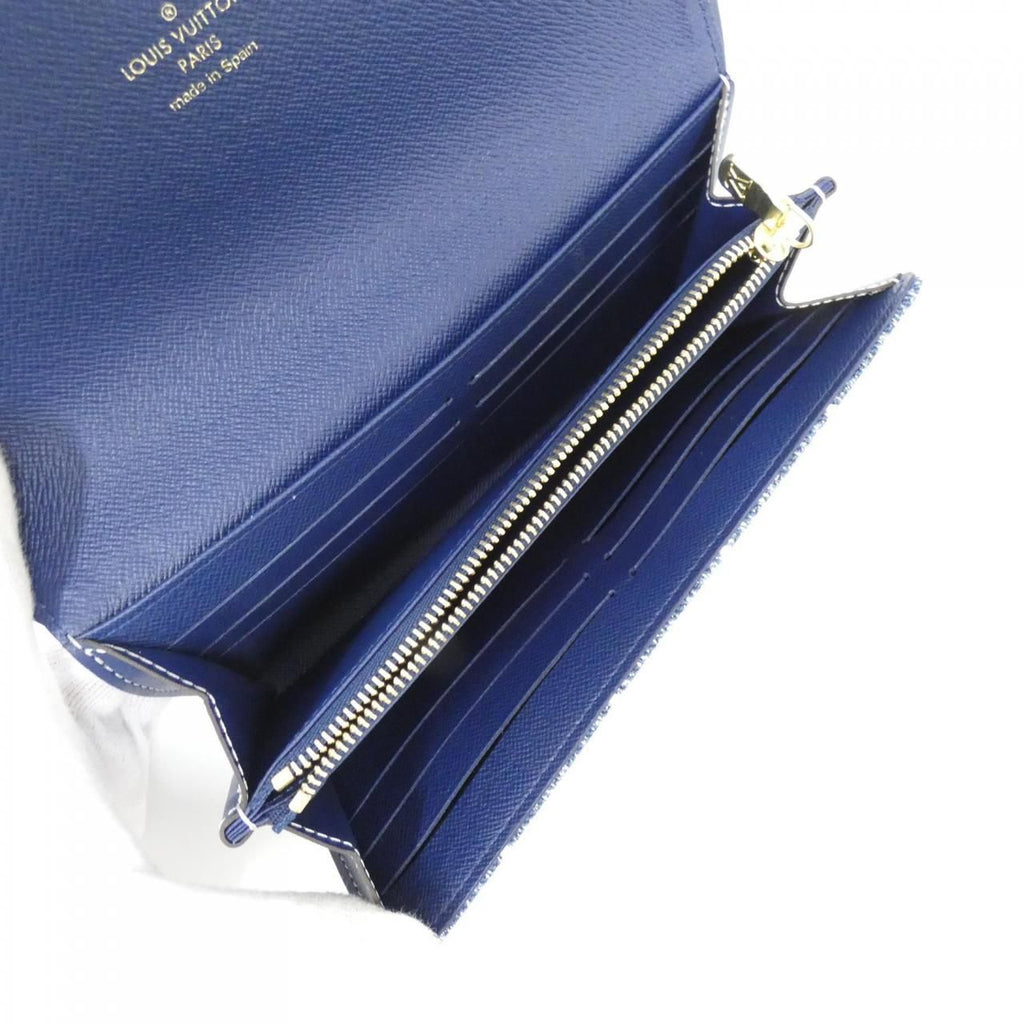 Louis Vuitton Monogram Jacquard Denim Portefeuille Sarah Wallet — view 3