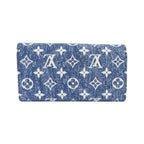 Louis Vuitton Monogram Jacquard Denim Portefeuille Sarah Wallet — view 2