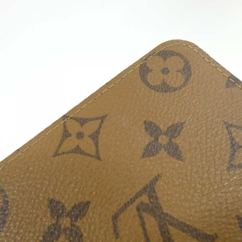 Louis Vuitton Monogram Reverse Portefeuille Clemence Wallet — view 6