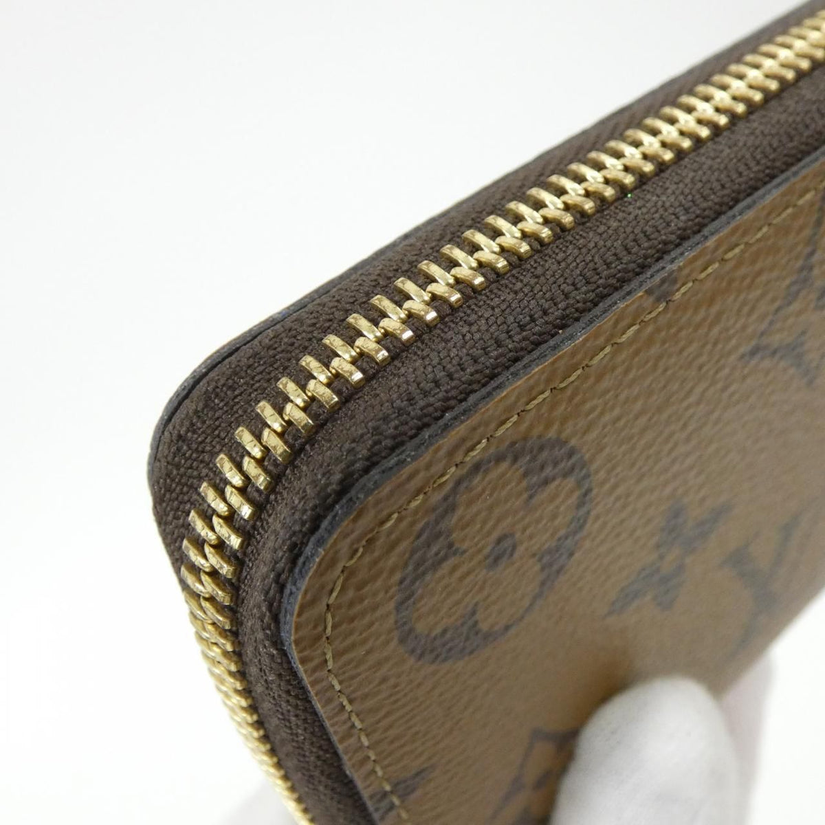 Louis Vuitton Monogram Reverse Portefeuille Clemence Wallet — view 4