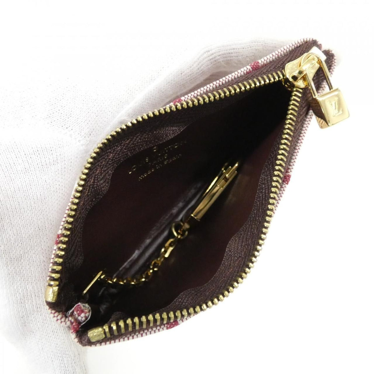 Louis Vuitton Monogram Mini Pochette Cles Coin & Key Case Key Holder — view 5