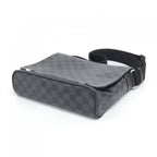 Louis Vuitton Damier Graphite District PM Shoulder Bag — view 3