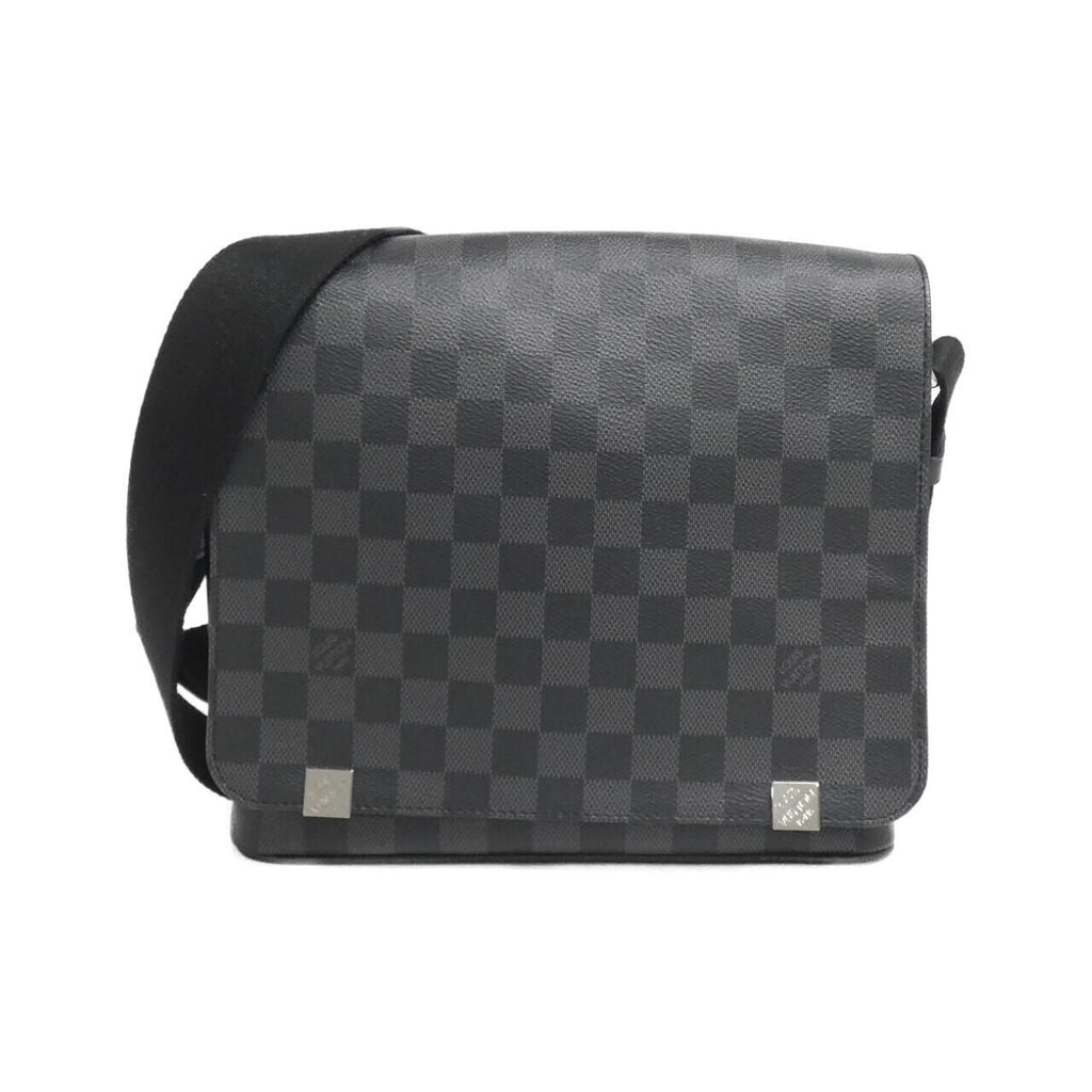 Louis Vuitton Damier Graphite District PM Shoulder Bag