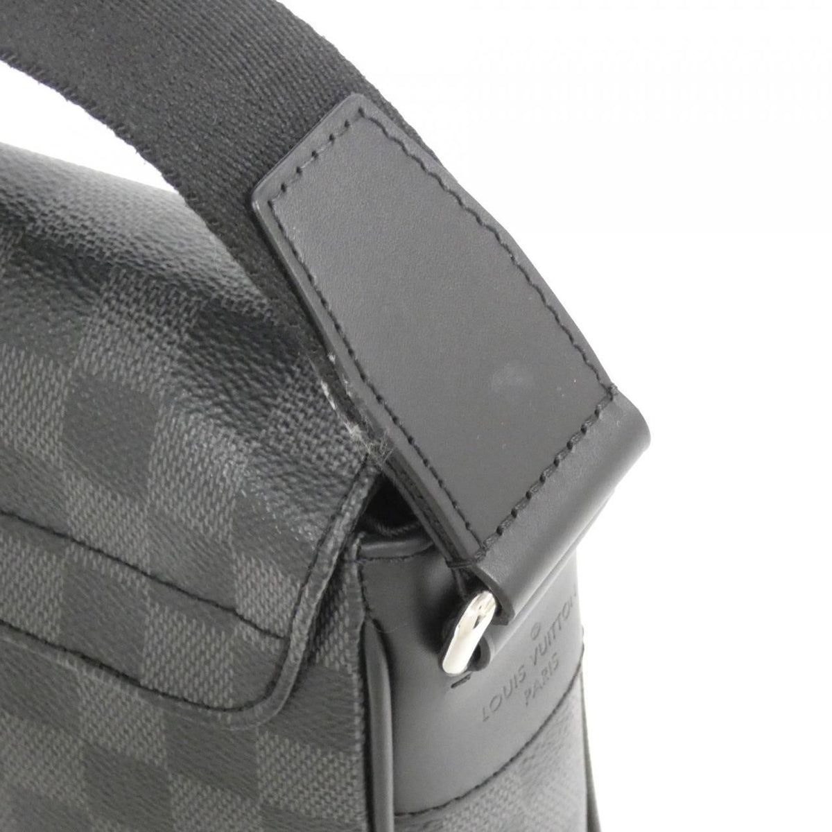 Louis Vuitton Damier Graphite District PM Shoulder Bag — view 4