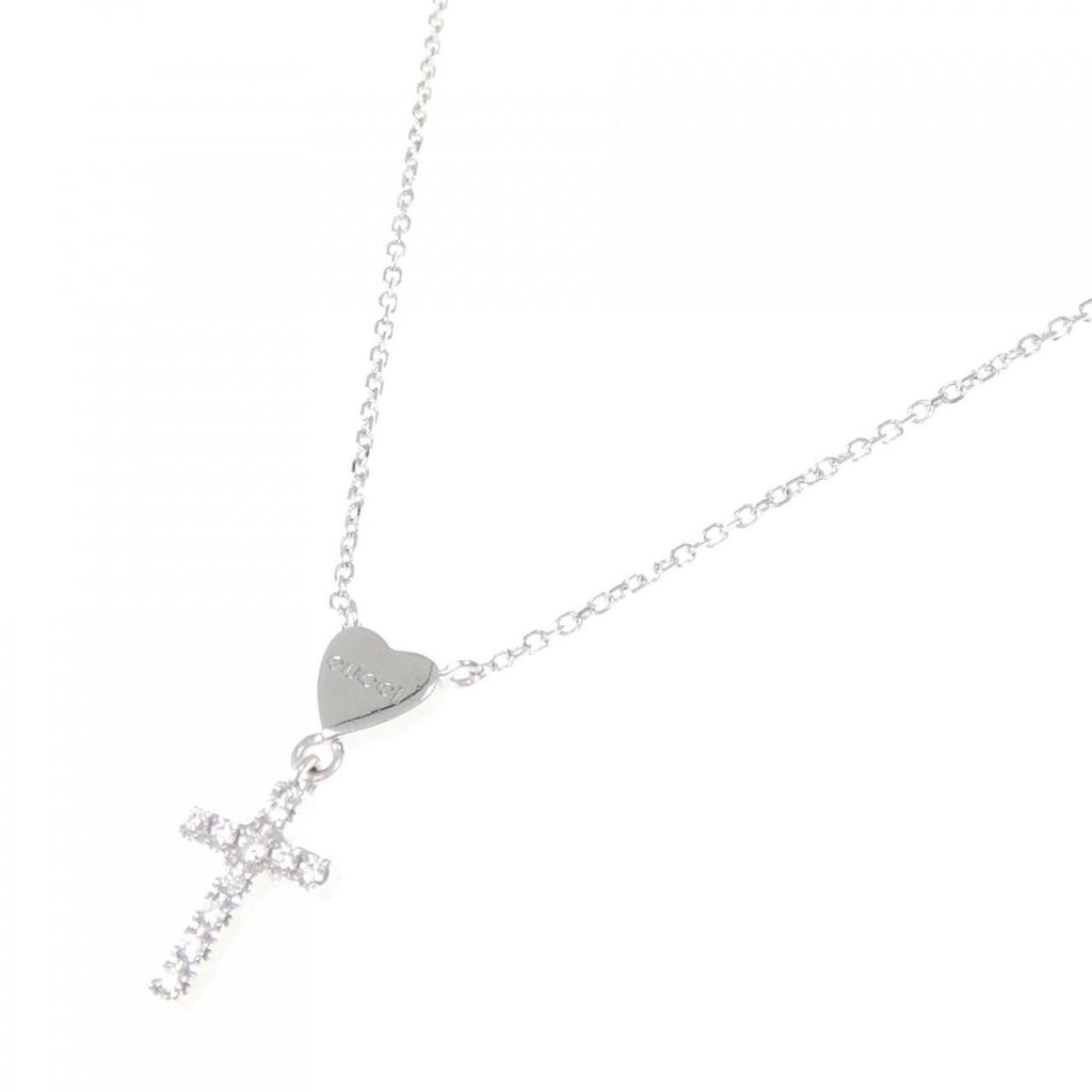 Gucci Cross Diamond Necklace — view 2