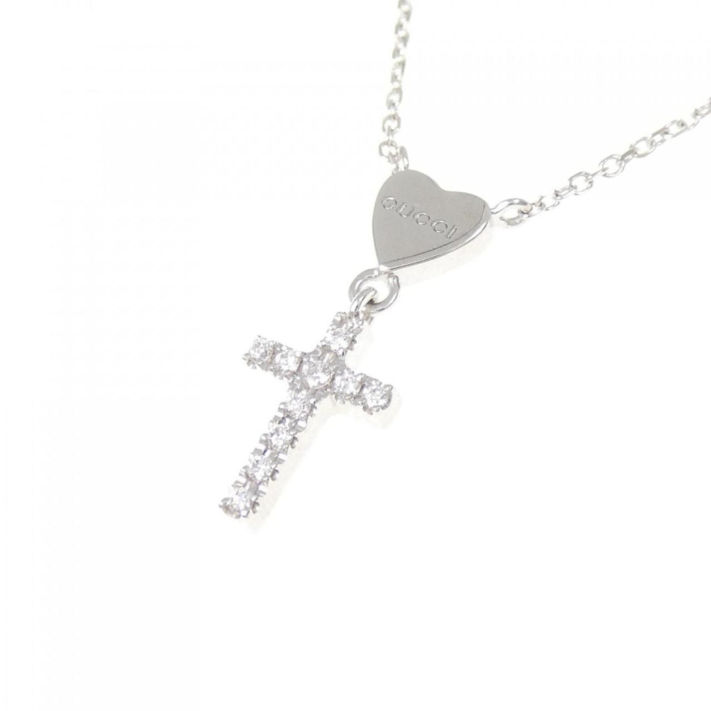 Gucci Cross Diamond Necklace — view 3