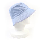 Gucci Logo Embroidery Bucket Hat Light Blue — view 6