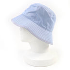 Gucci Logo Embroidery Bucket Hat Light Blue — view 4