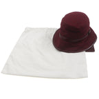 Gucci GG Monogram Leather Hat Bucket Hat Bordeaux 58 — view 2