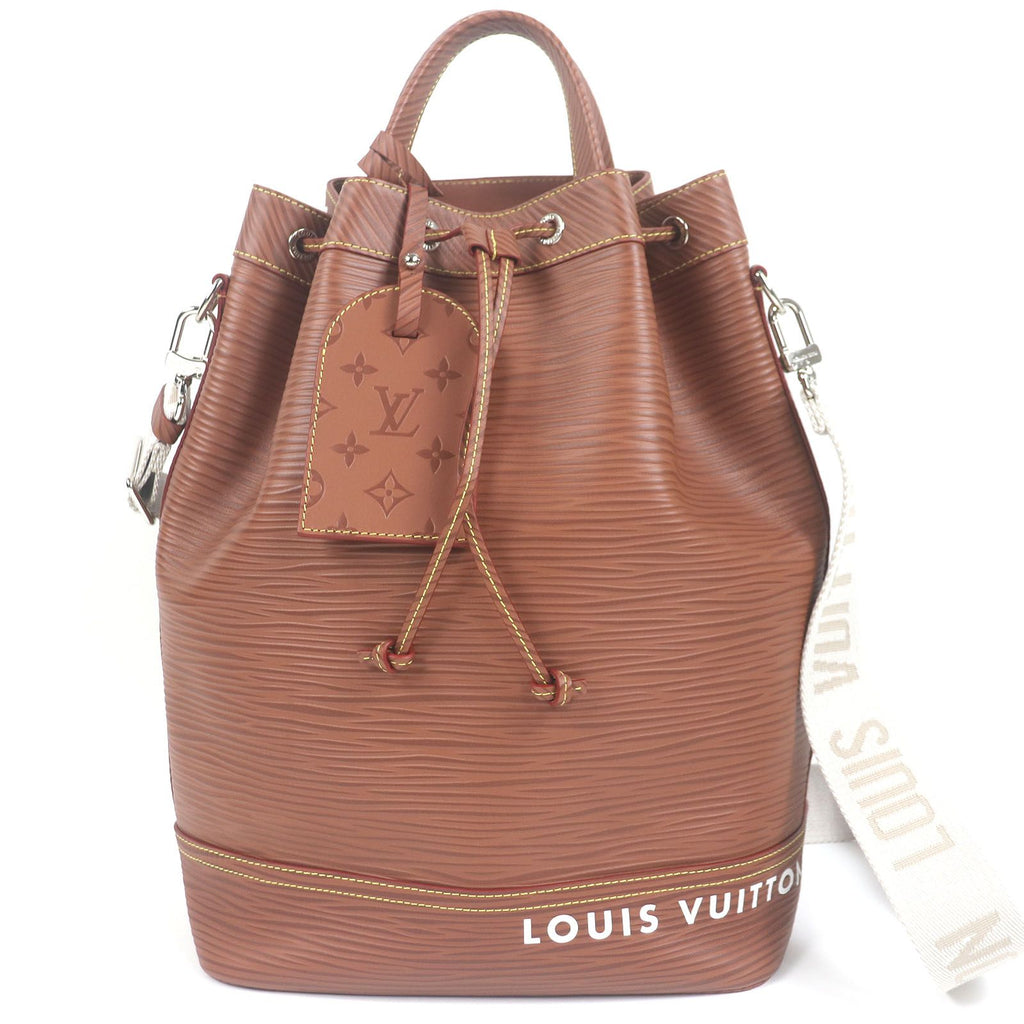 Louis Vuitton Maxi Noe Sling Epi XL 2-Way Leather Shoulder Bag Brown