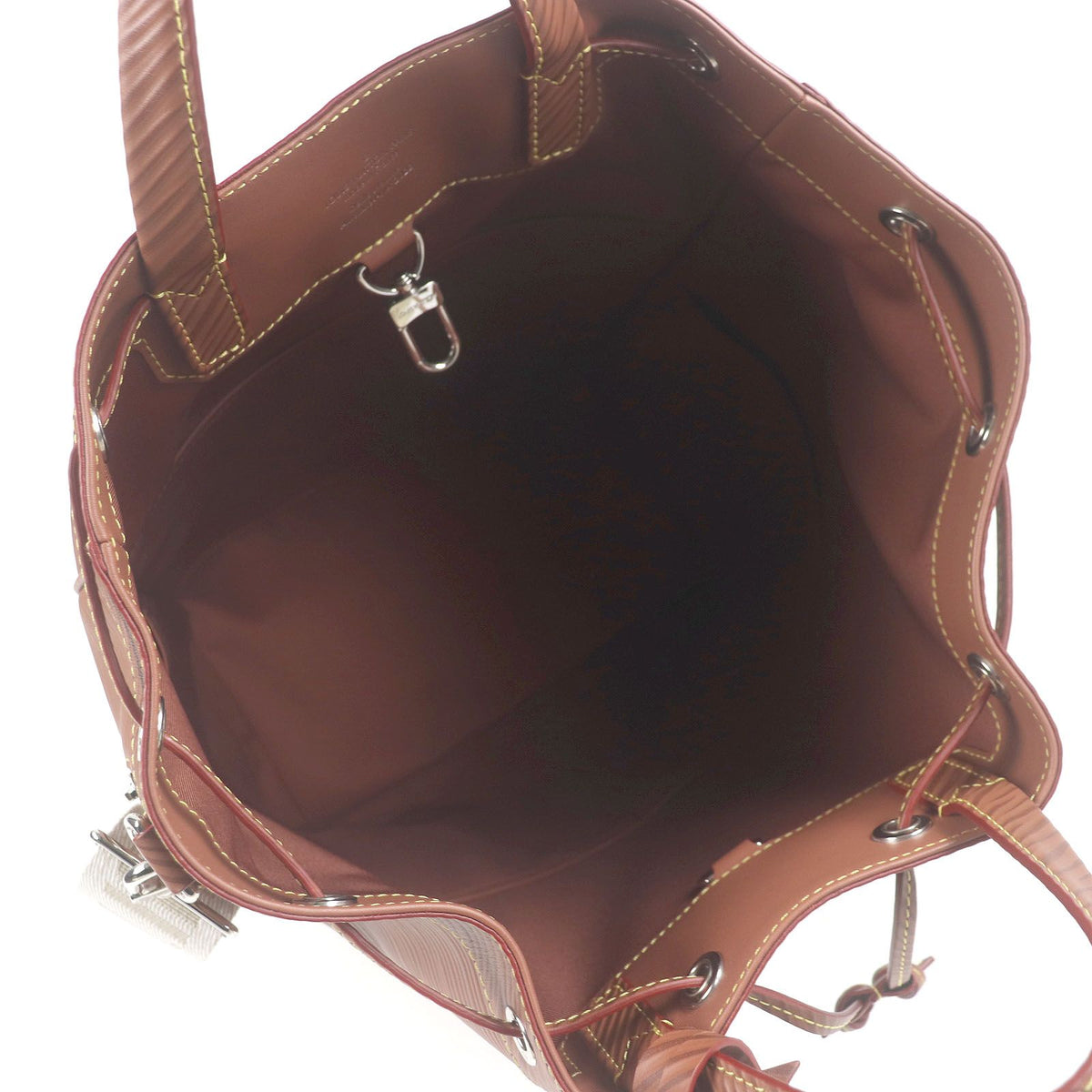 Louis Vuitton Maxi Noe Sling Epi XL 2-Way Leather Shoulder Bag Brown — view 4
