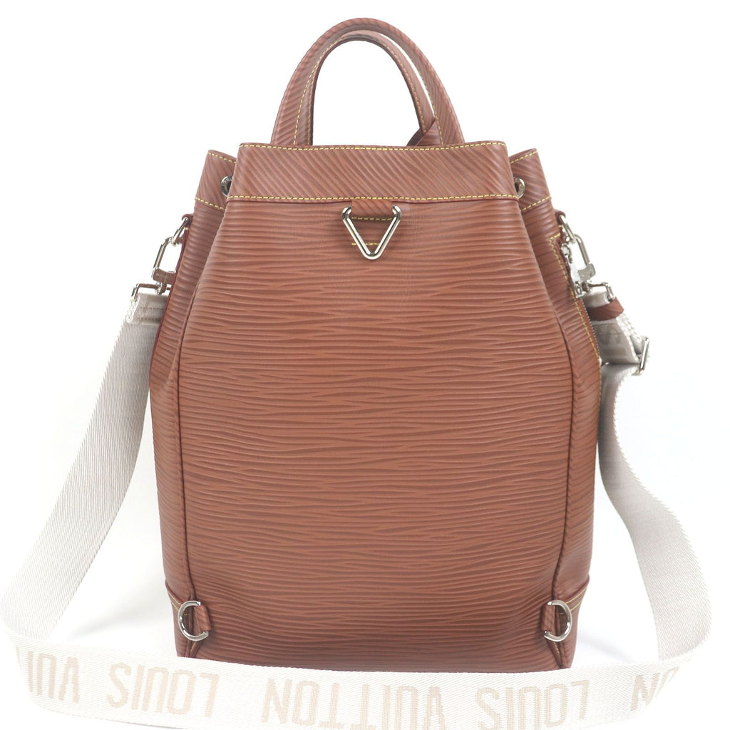Louis Vuitton Maxi Noe Sling Epi XL 2-Way Leather Shoulder Bag Brown — view 3