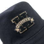Hermes Harper H Sellier Cotton 100% Bucket Hat Black 57 — view 7