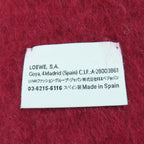 Loewe Mohair Wool Monogram Lambskin with Patch Scarf Fringe Multicolor — view 8