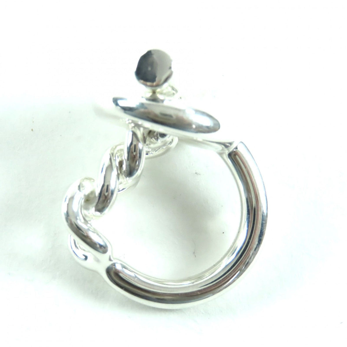 Hermes Croisette Ring Silver — view 6