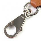 Hermes Sangle Flipper Ball Canvas Leather Silver Shoulder Strap Brown — view 5
