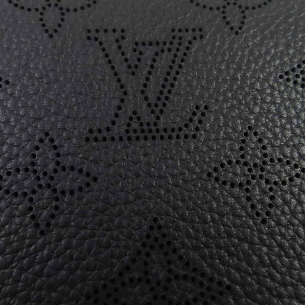 Louis Vuitton Zippy Wallet Mahina Noir Monogram Leather Zip Around — view 7