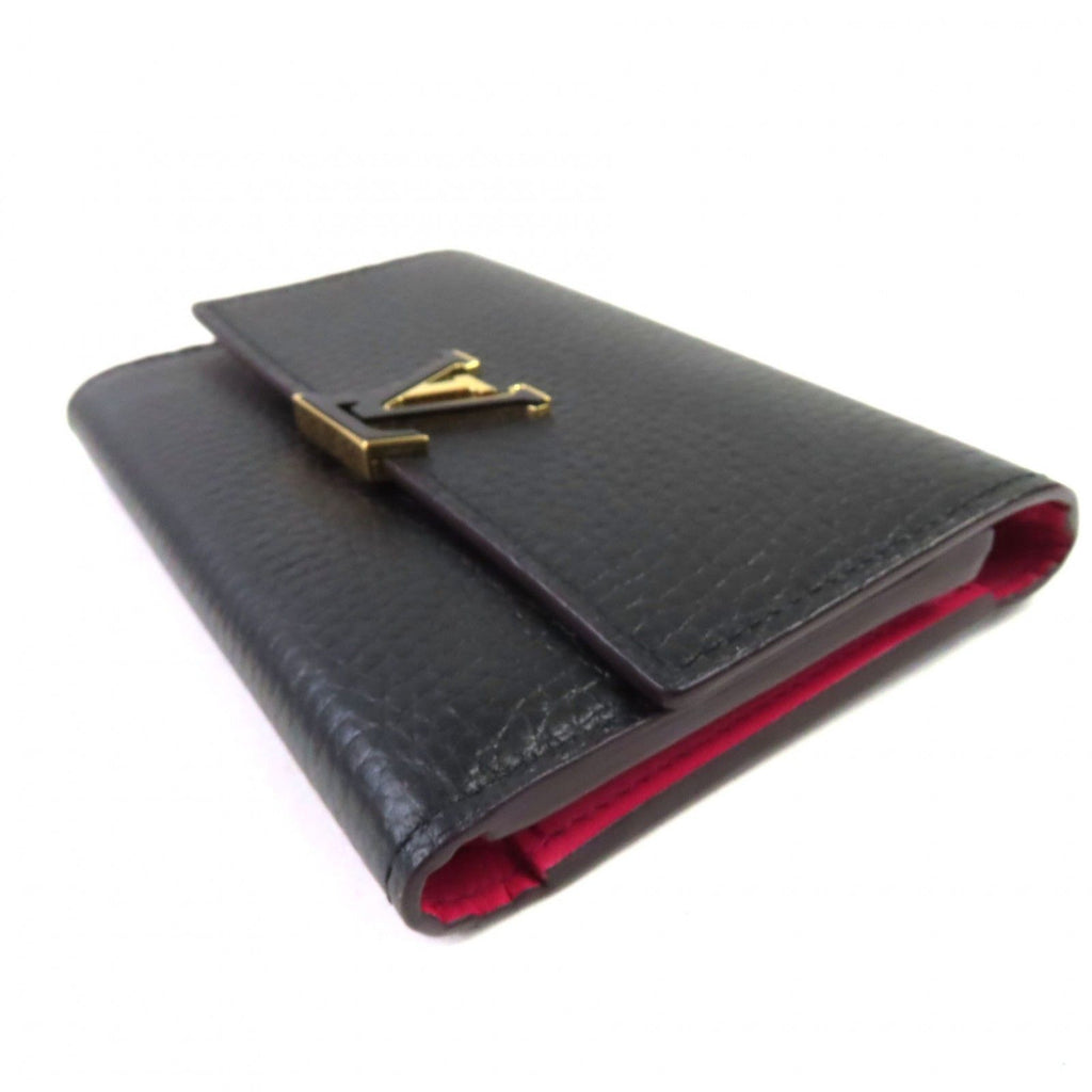 Louis Vuitton Portefeuille Capucines Compact Taurillon Leather Bifold Wallet — view 5