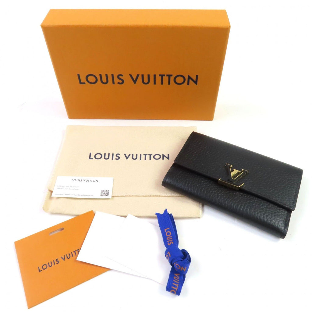 Louis Vuitton Portefeuille Capucines Compact Taurillon Leather Bifold Wallet — view 2