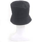 Prada Triangle Logo Re-Nylon Recycled Polyamide Bucket Hat Black — view 3