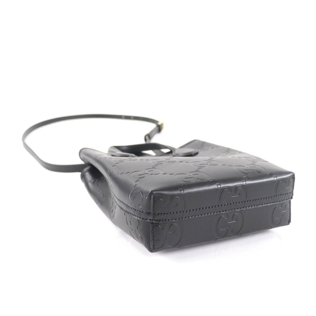 Gucci GG Mini Bag 2-Way Leather Black — view 4