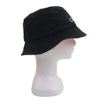 Celine Logo Print Quilted Hat Bucket Hat Black Orange — view 5