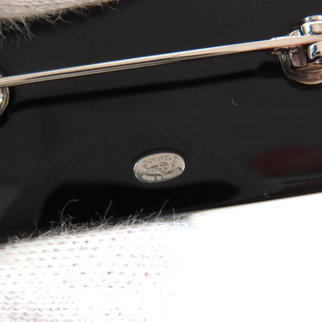 Chanel CC Logo Colorful Strass Chain Bag Motif Brooch Multi — view 8