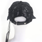 Dior Homme Cactus Jack Hybrid Trotter Oblique Cap Hat Black — view 3