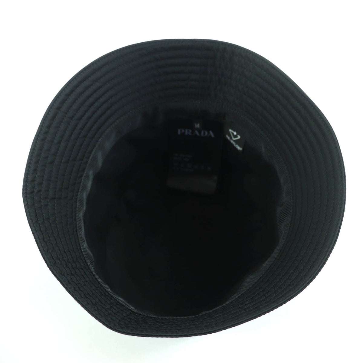 Prada Re-Nylon Bucket Hat Black — view 6