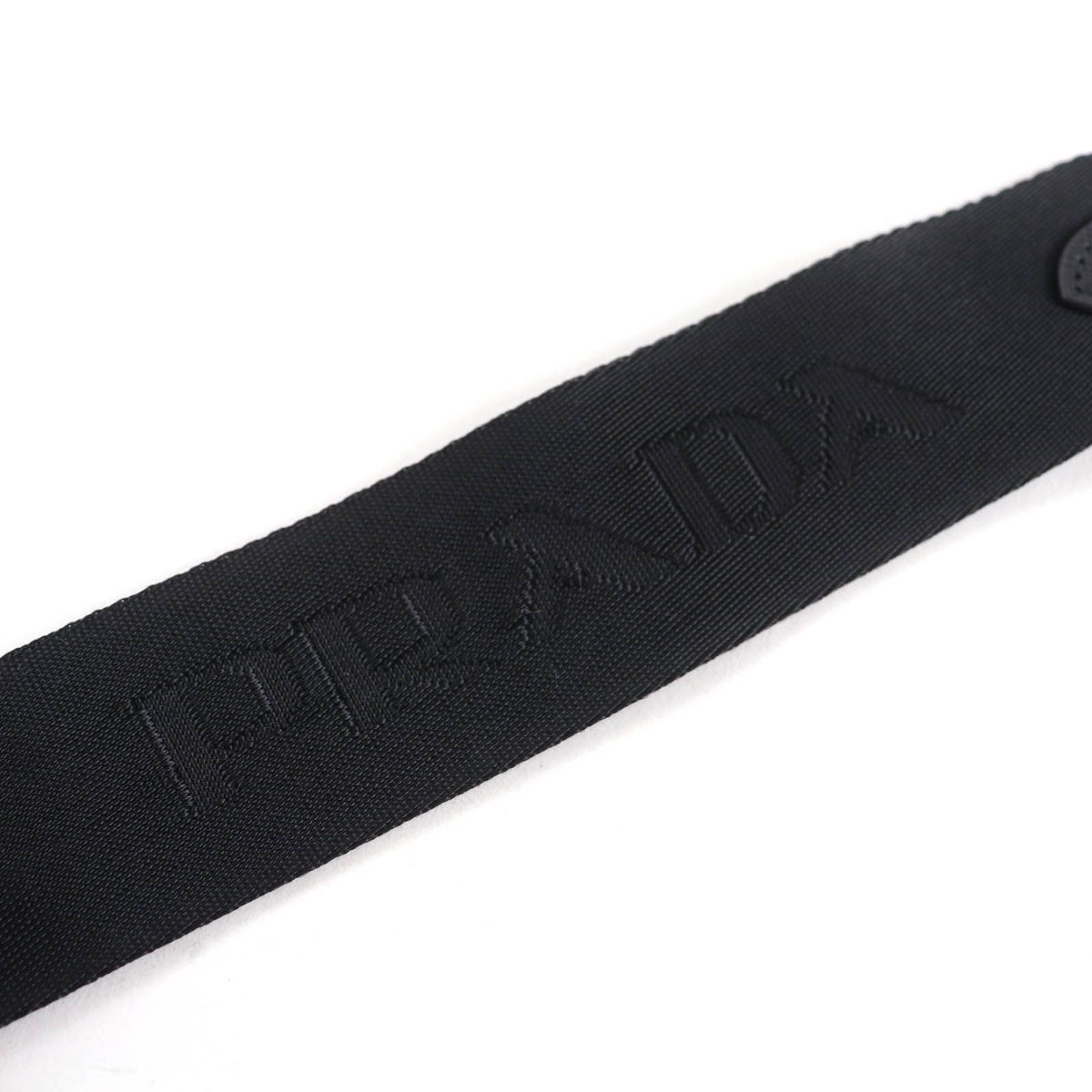 Prada Re Edition Triangle Logo 2-Way Bag Black — view 6